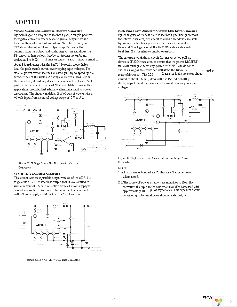 ADP1111ANZ-5 Page 14