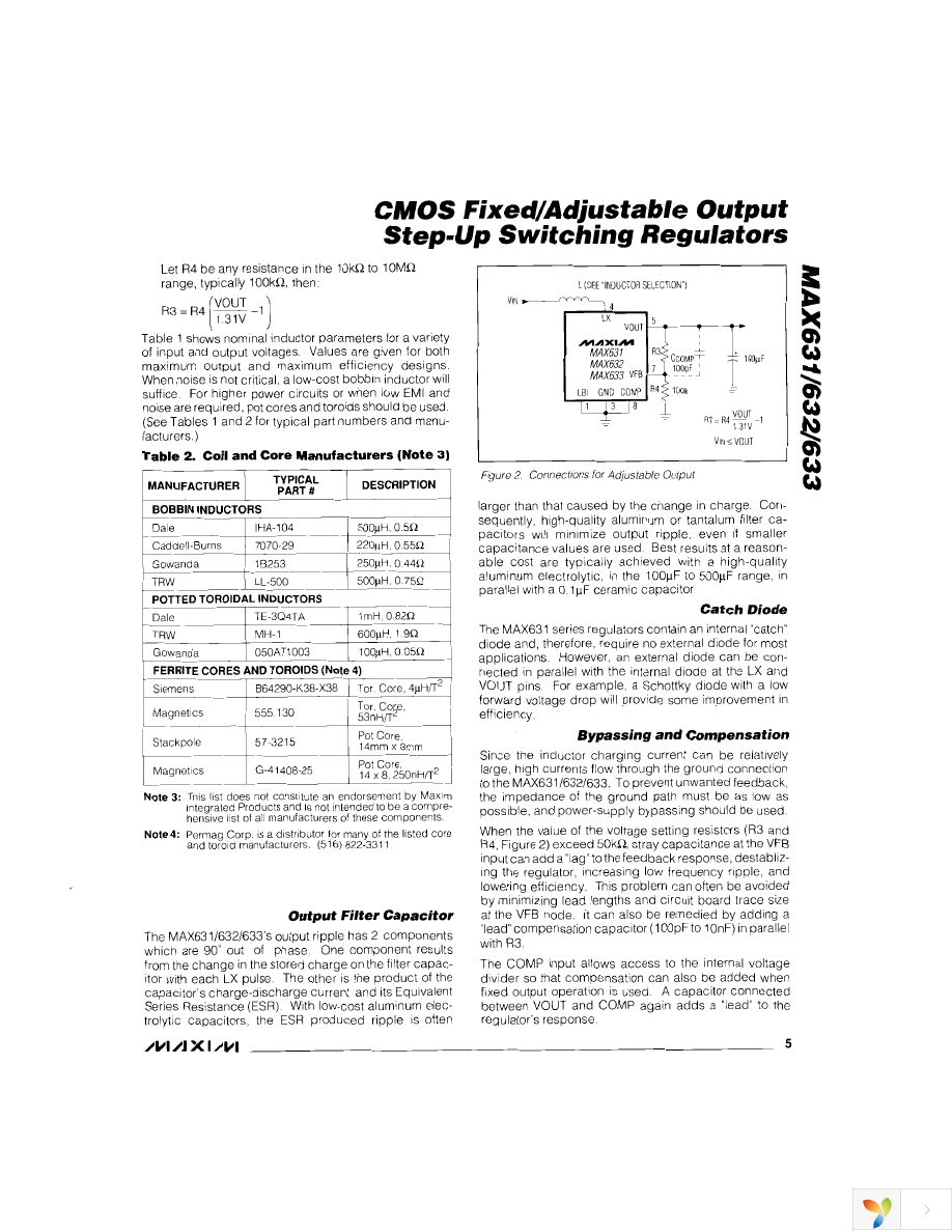 MAX632ACSA+ Page 5