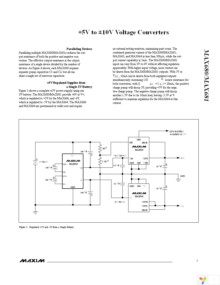 MAX680ESA+ Page 7