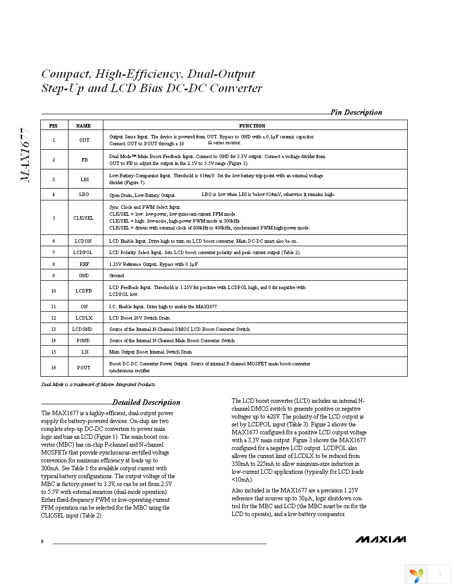 MAX1677EEE+ Page 8