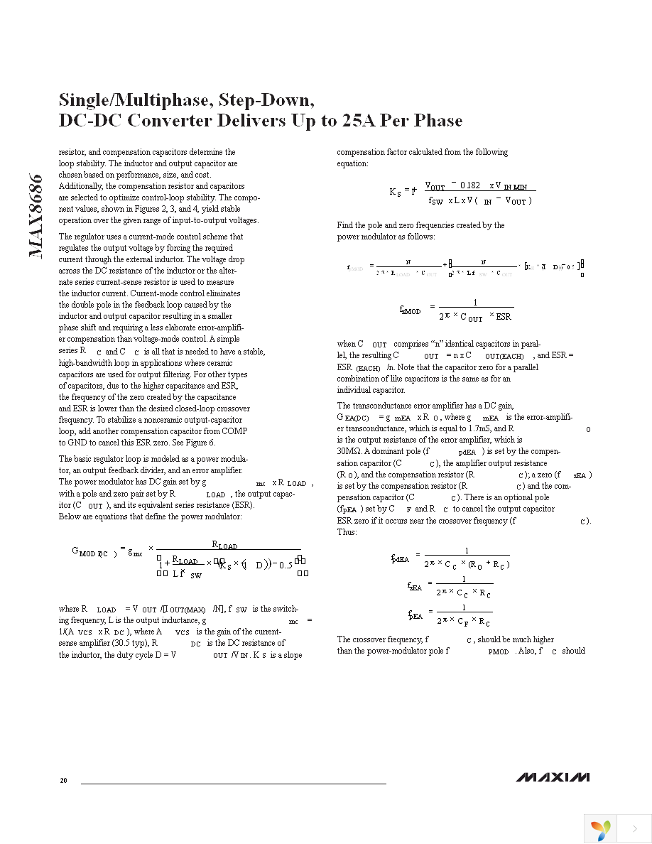 MAX8686ETL+ Page 20