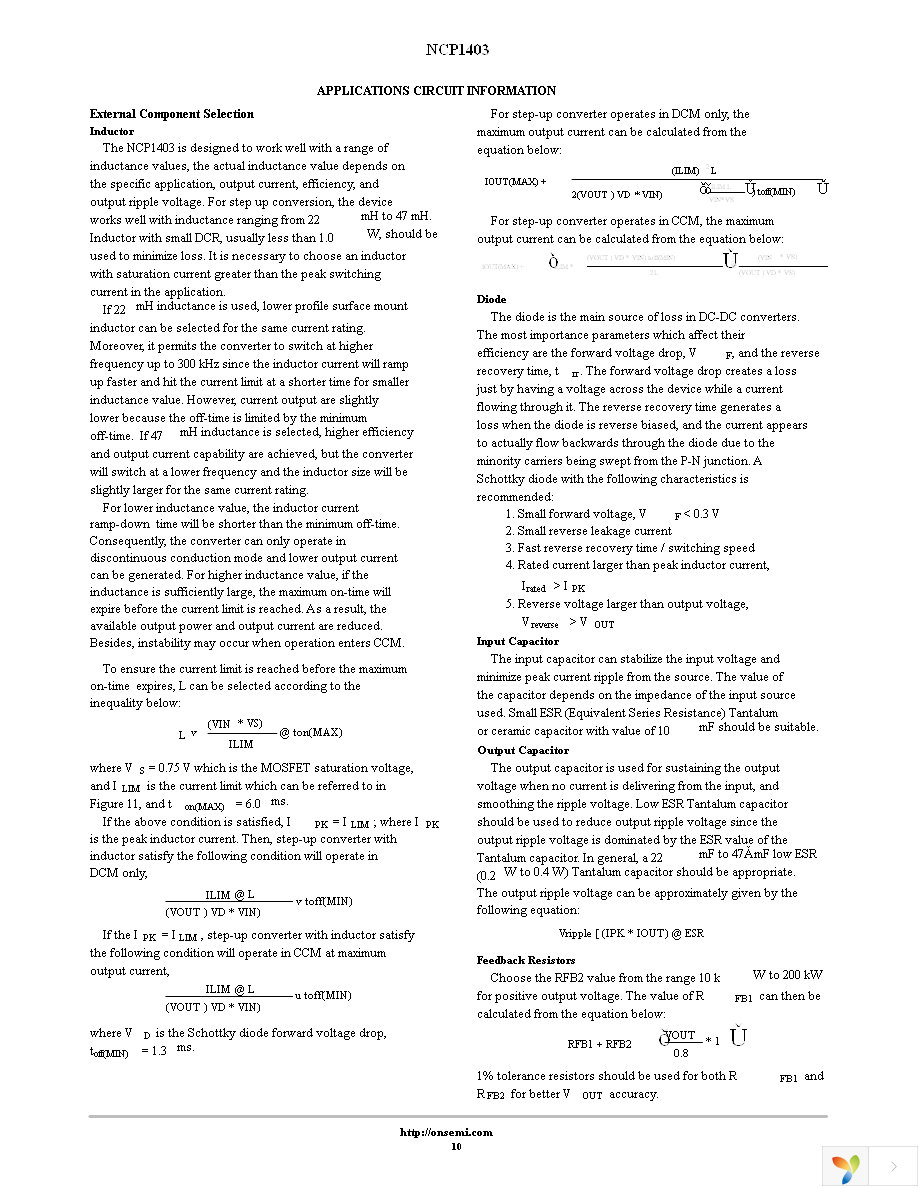 NCP1403SNT1G Page 10