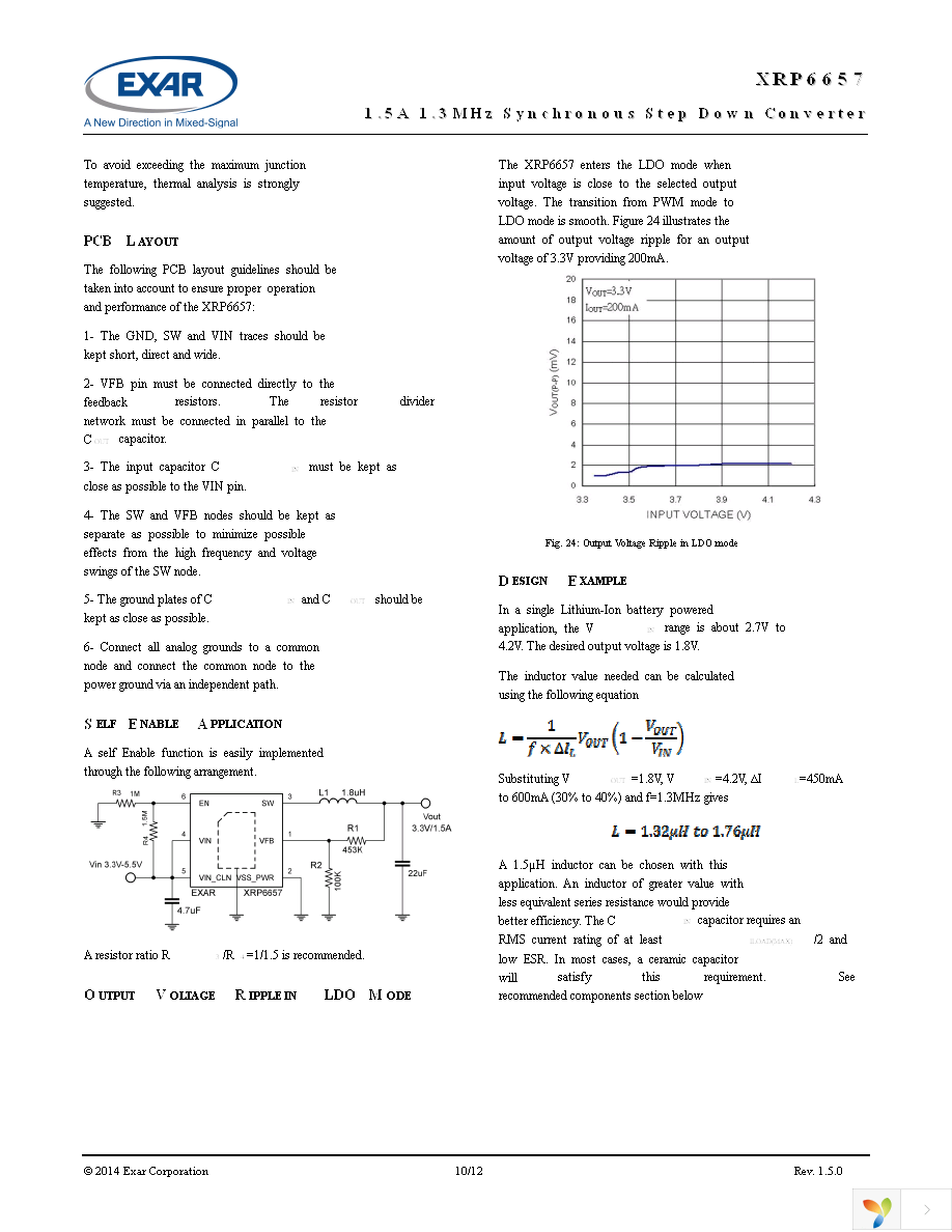 XRP6657IHBTR-F Page 10