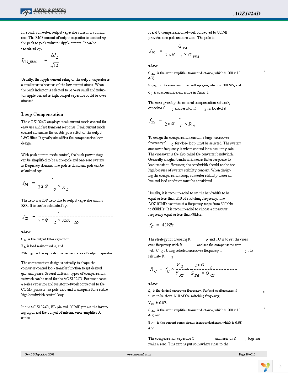 AOZ1024DI Page 10