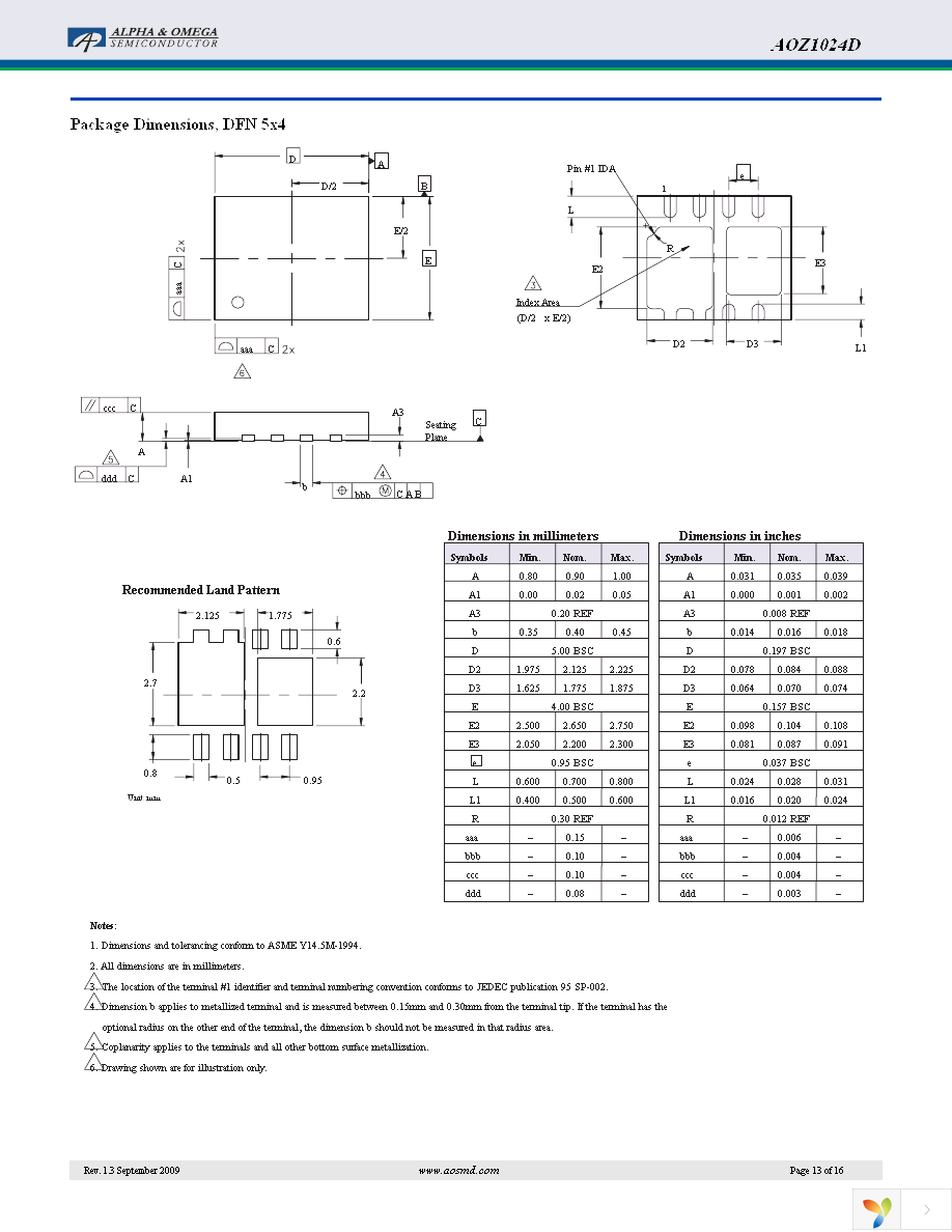 AOZ1024DI Page 13