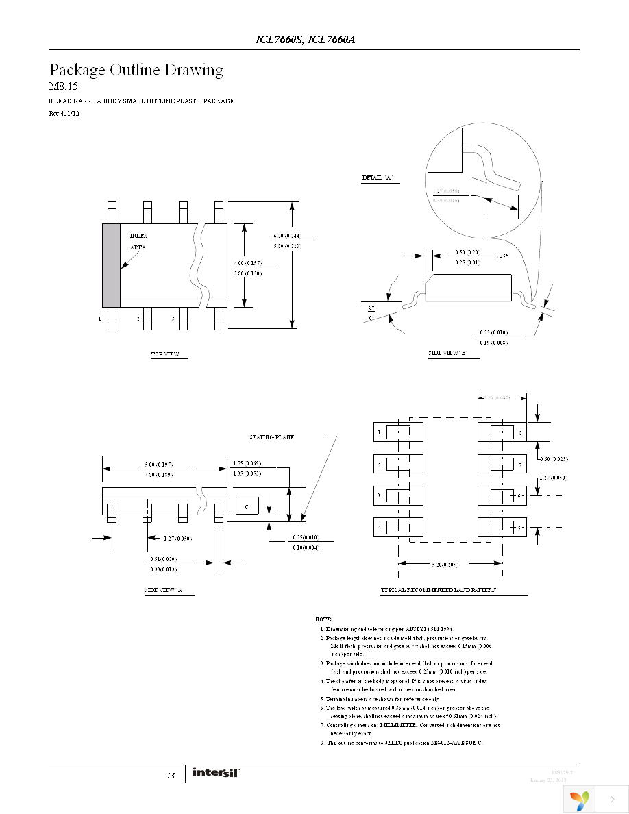 ICL7660SIBAZT Page 13