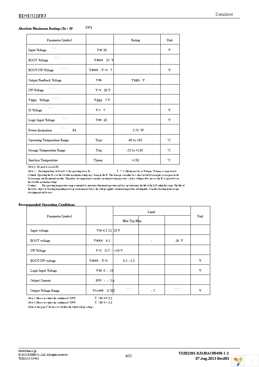 BD9D321EFJ-E2 Page 4