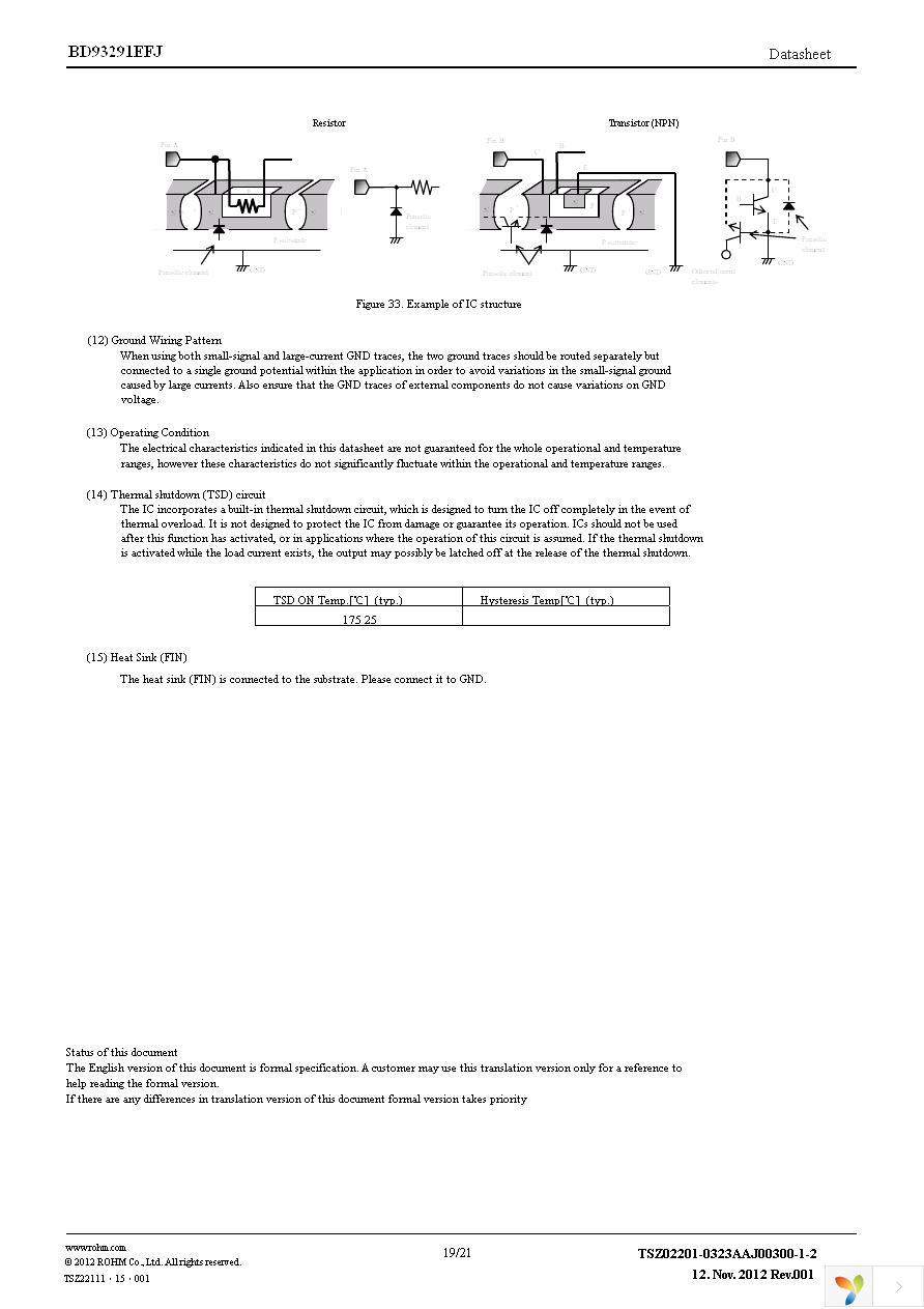 BD93291EFJ-E2 Page 19