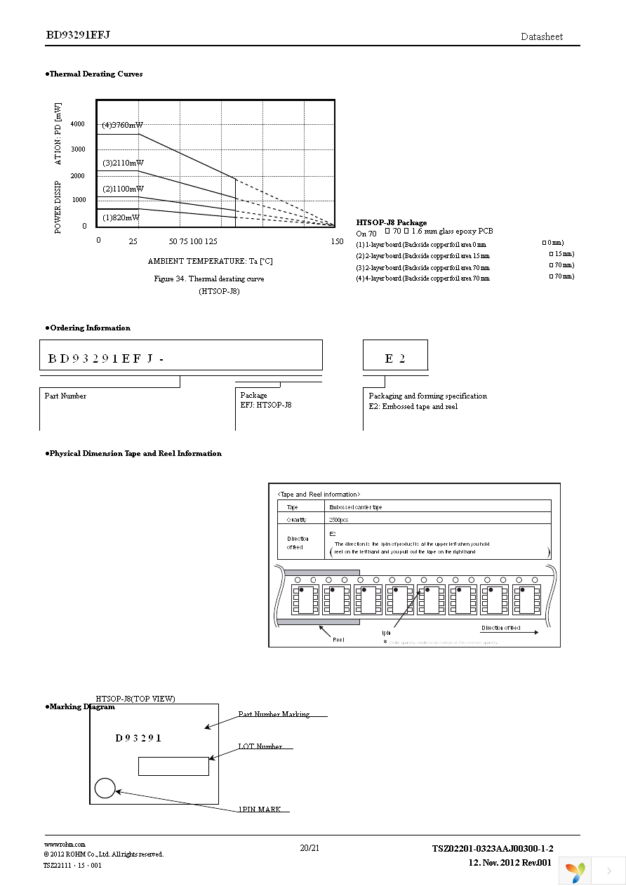 BD93291EFJ-E2 Page 20