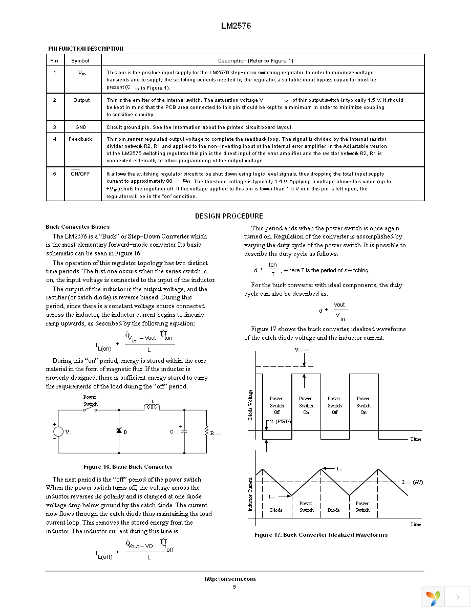 LM2576D2TR4-5G Page 9