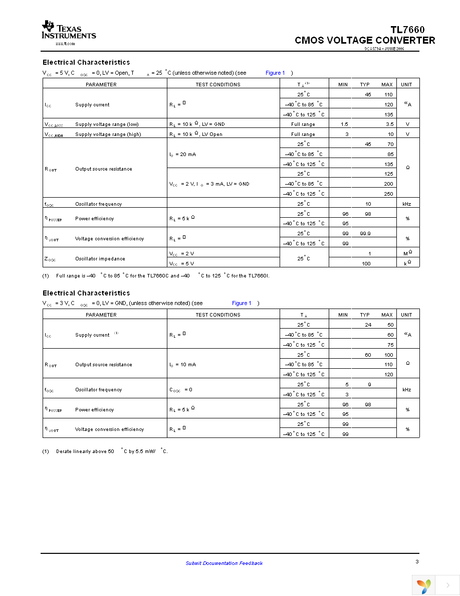 TL7660CDR Page 3