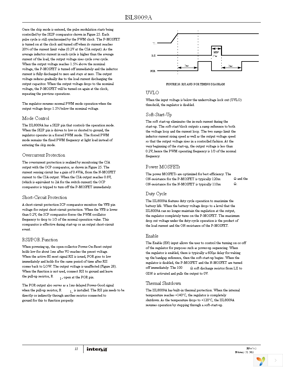 ISL8009AIRZ-T Page 11