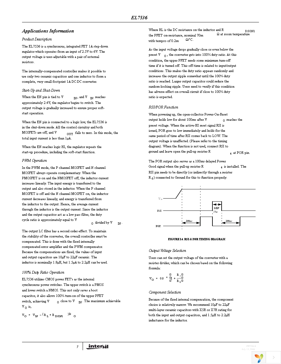 EL7536IYZ-T7 Page 7