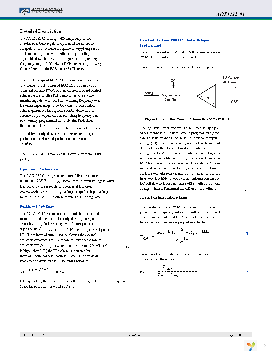 AOZ1232QI-01 Page 9