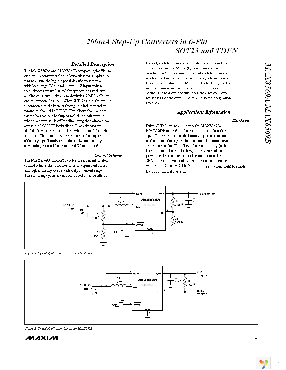 MAX8569BEUT+T Page 7