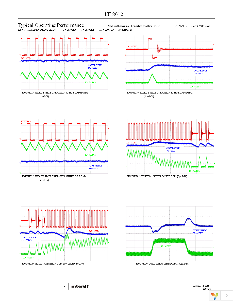 ISL8012IRZ-T Page 9