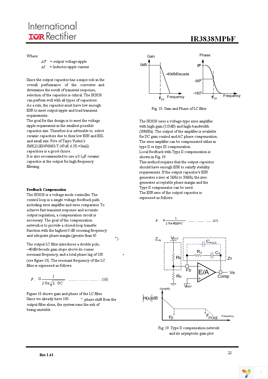 IR3838MTRPBF Page 22