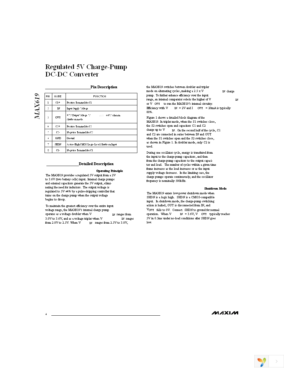 MAX619ESA+ Page 4