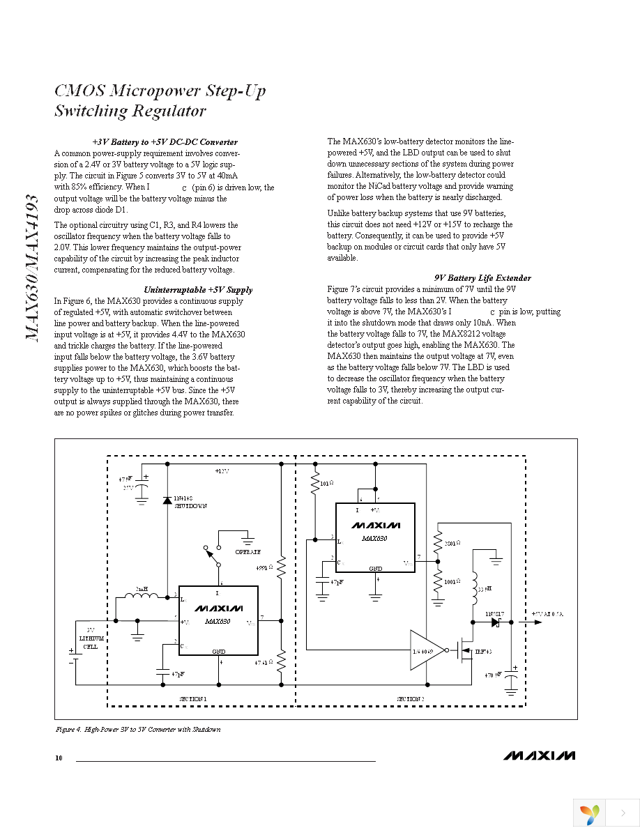 MAX630CPA+ Page 10