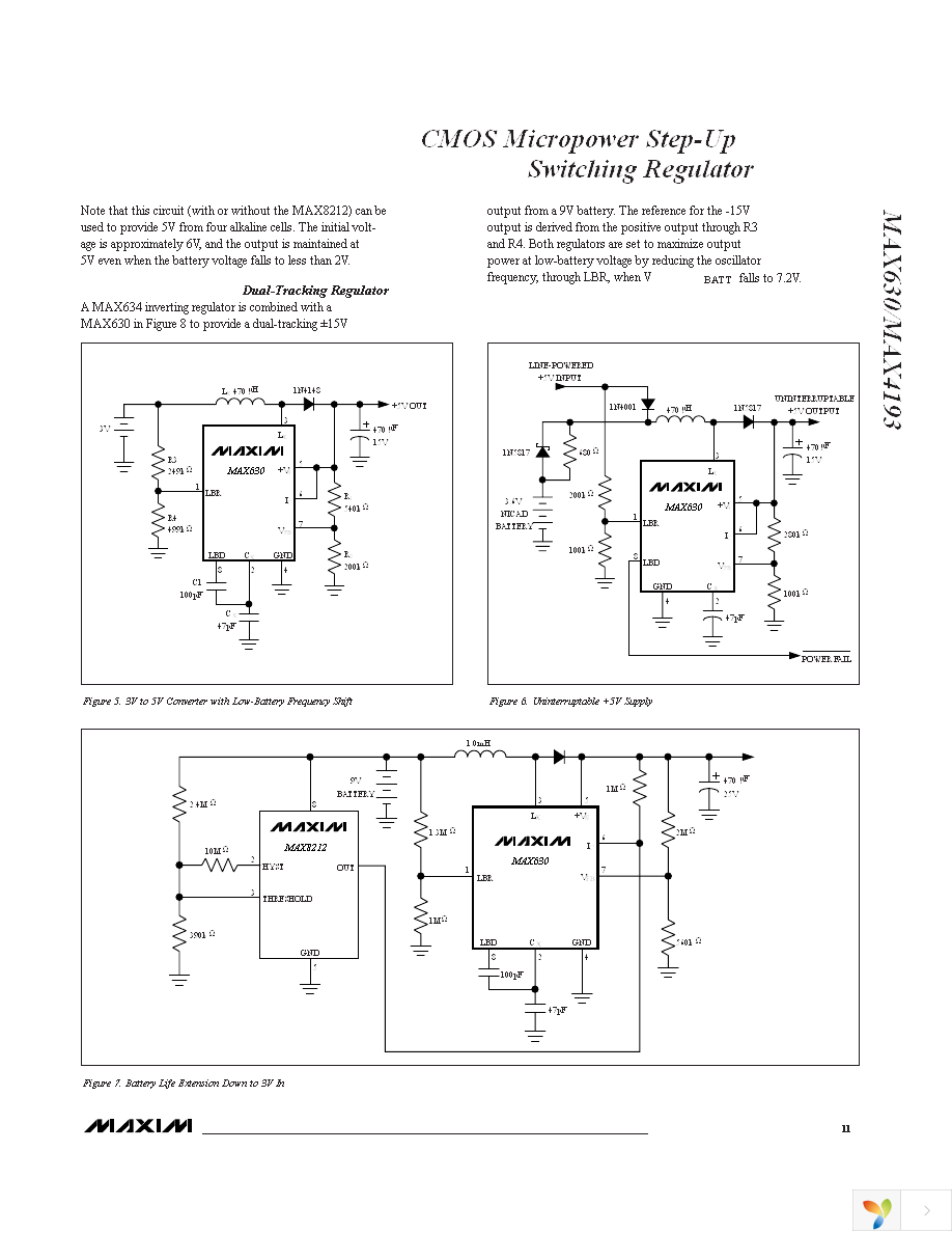 MAX630CPA+ Page 11