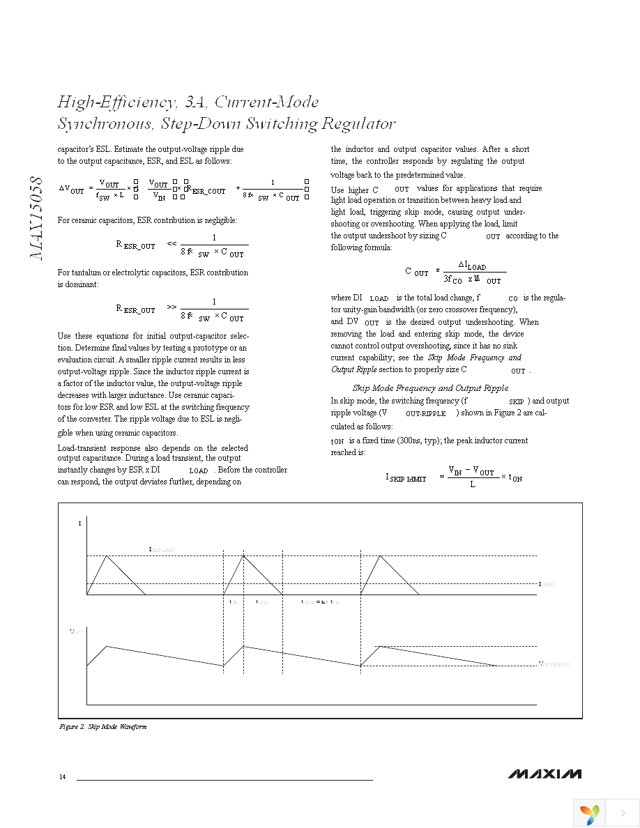 MAX15058EWL+T Page 14