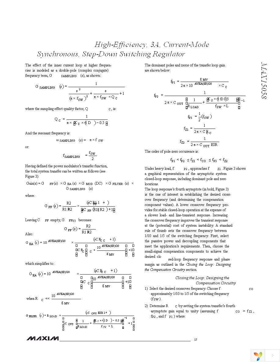 MAX15058EWL+T Page 17