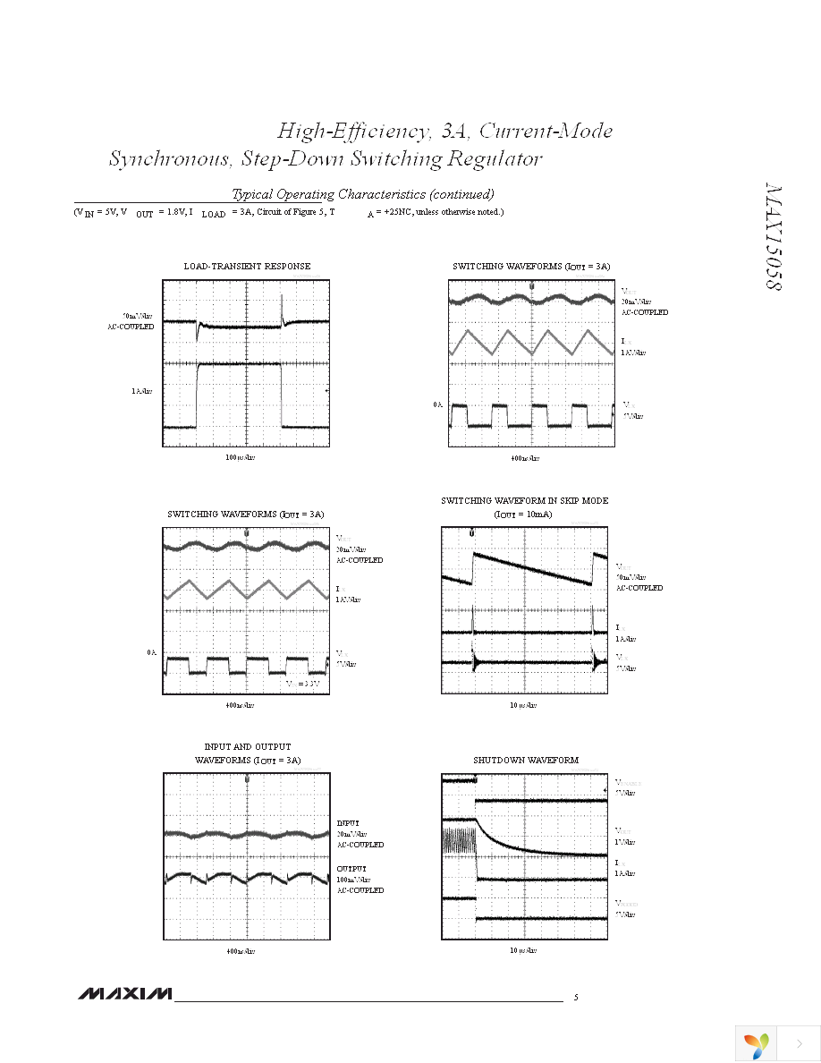 MAX15058EWL+T Page 5