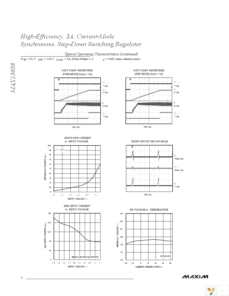 MAX15058EWL+T Page 6