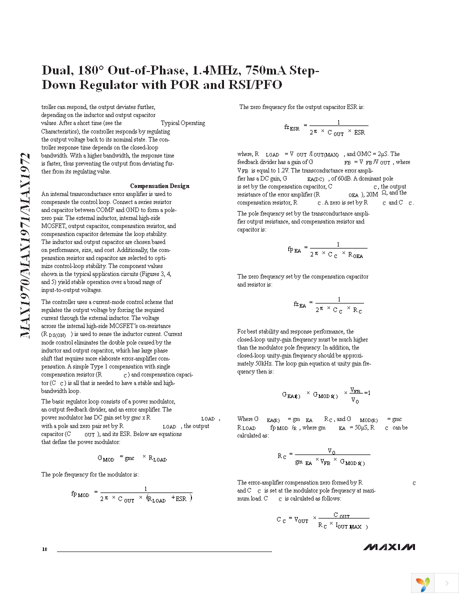 MAX1971EEE+ Page 18