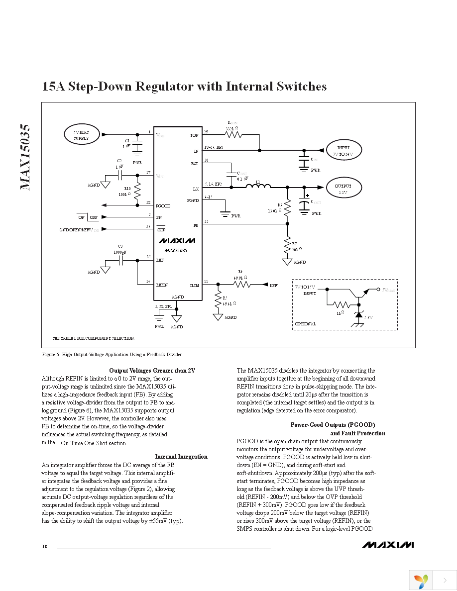 MAX15035ETL+ Page 18