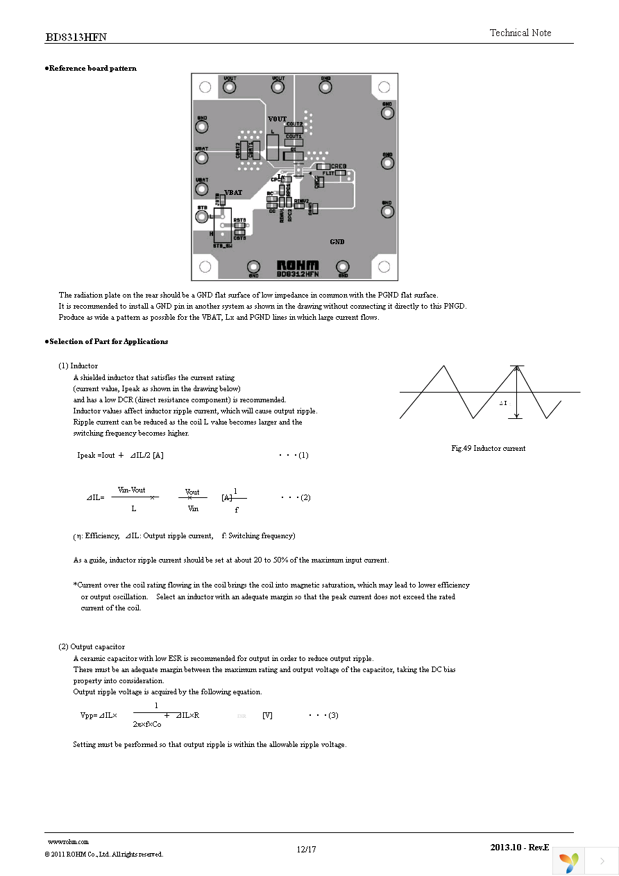 BD8313HFN-TR Page 12