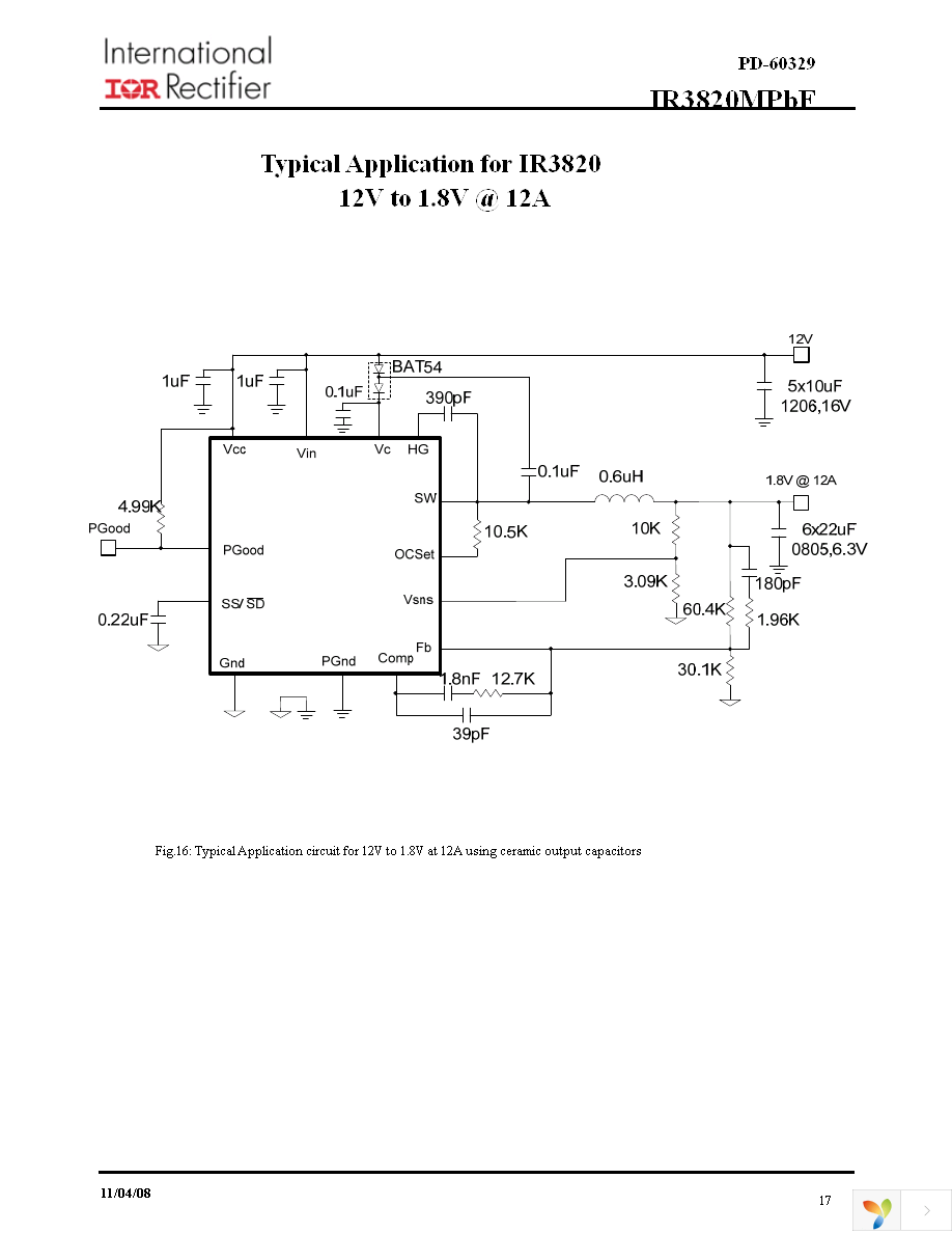 IR3820MTRPBF Page 17