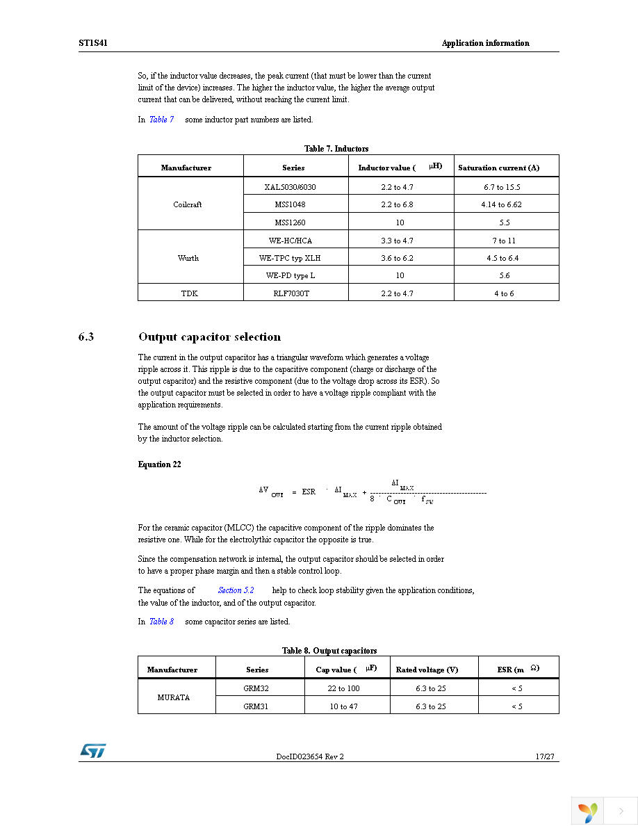 ST1S41PUR Page 17