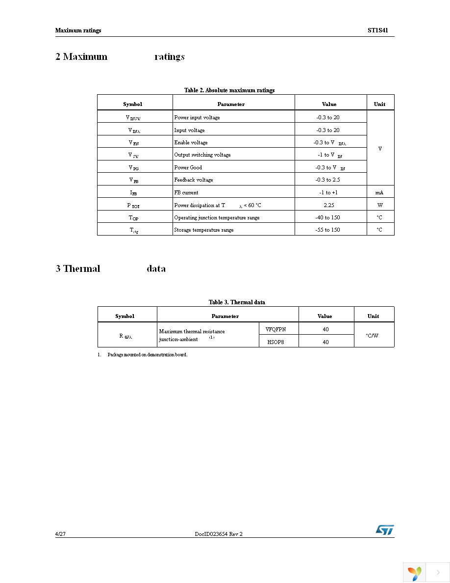 ST1S41PUR Page 4