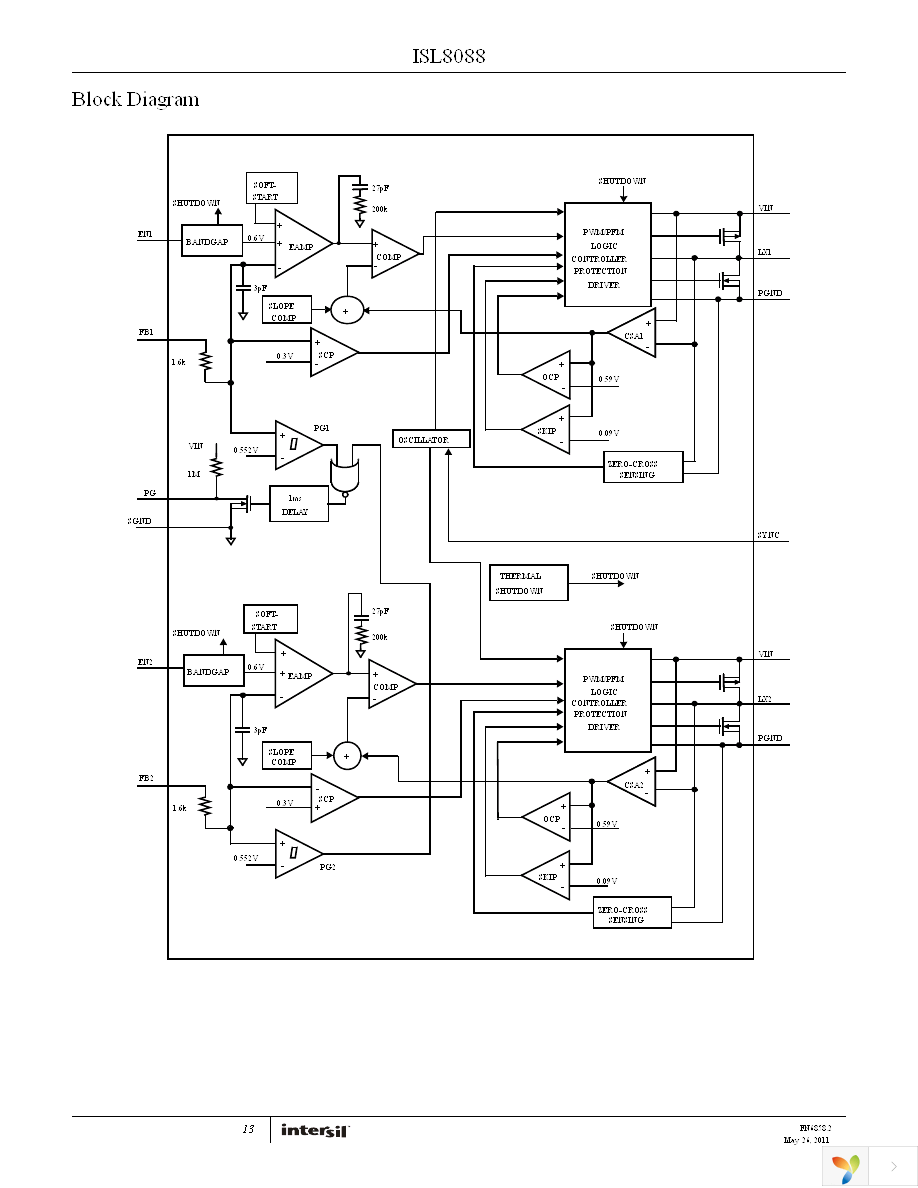 ISL8088IRZ-T7A Page 13