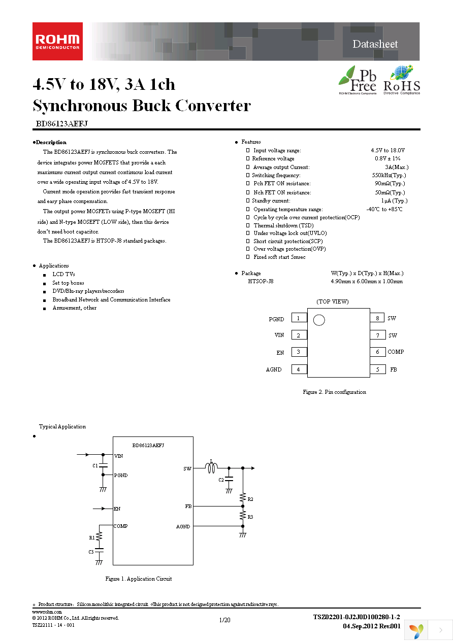 BD86123AEFJ-E2 Page 1