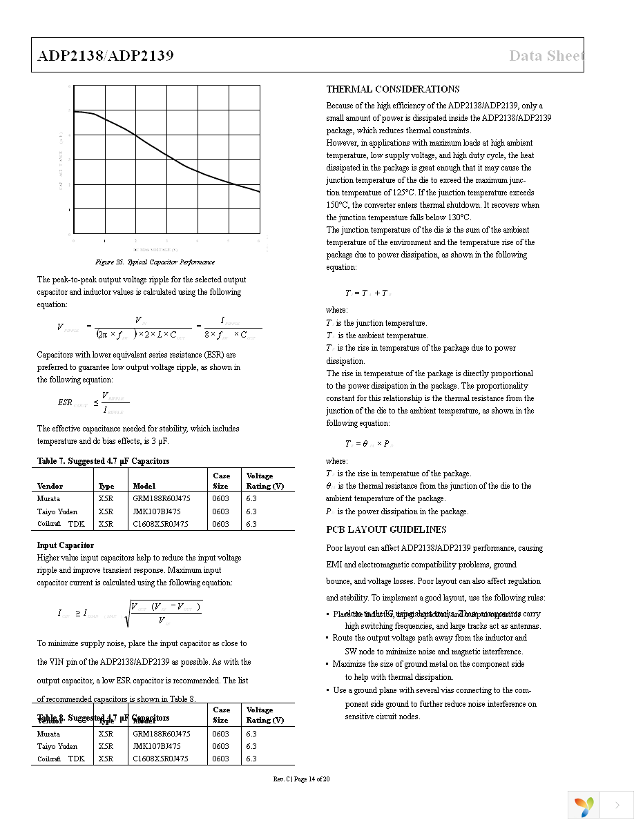 ADP2138ACBZ-1.0-R7 Page 14