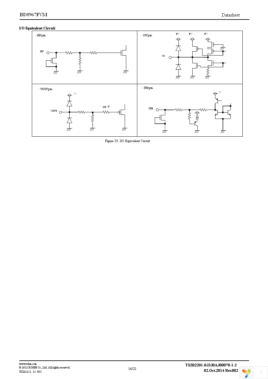 BD8967FVM-TR Page 16