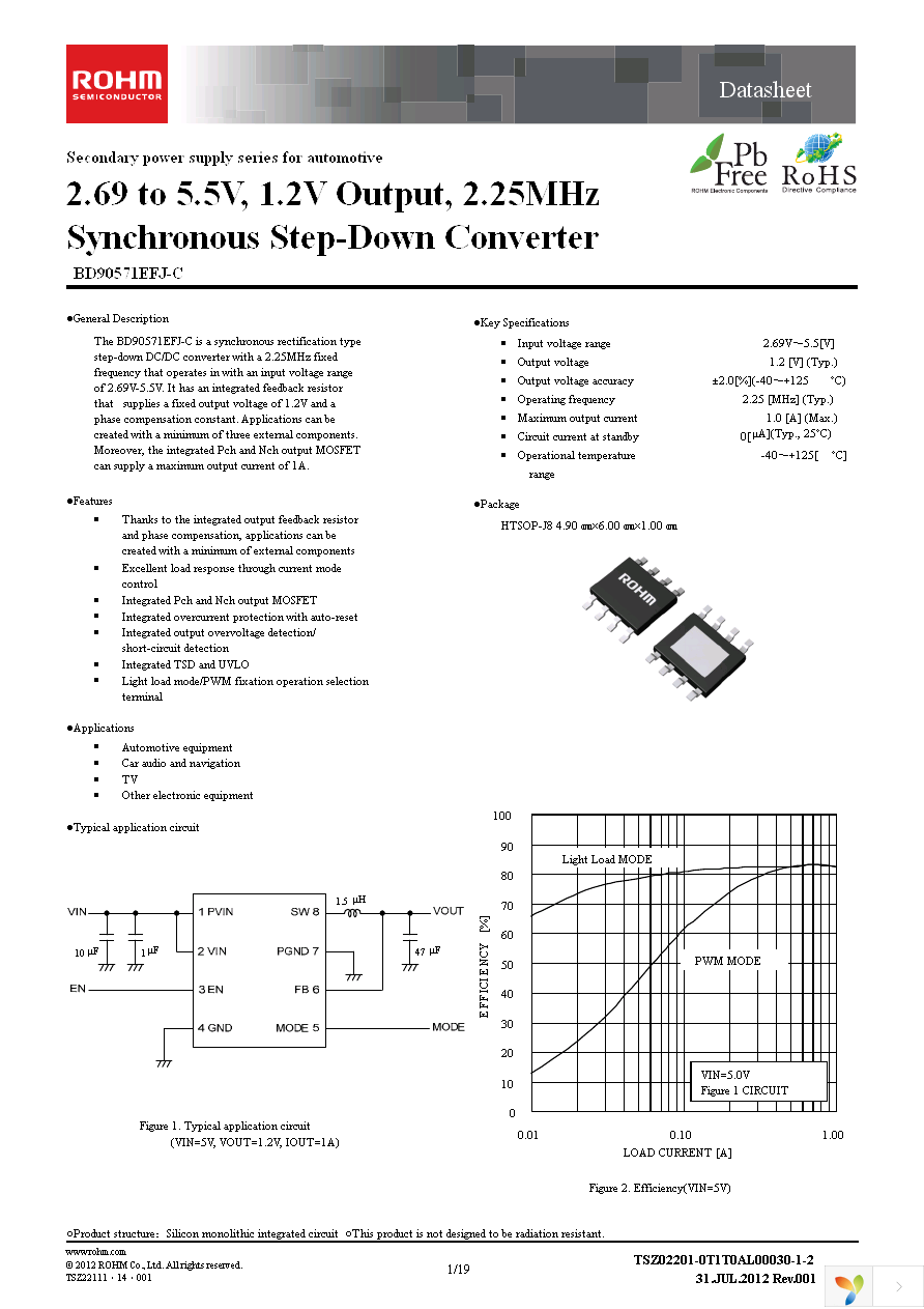 BD90571EFJ-CE2 Page 1