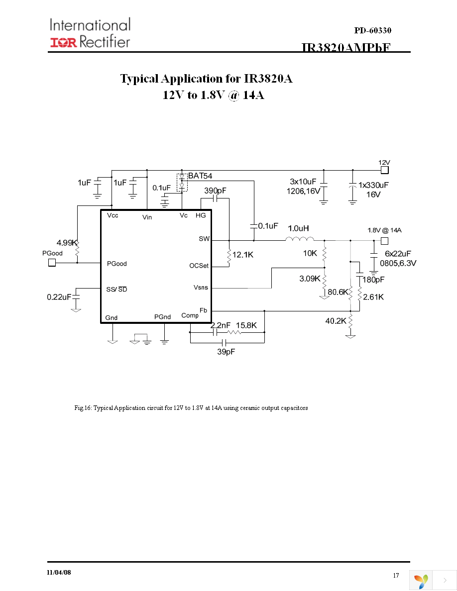 IR3820AMTRPBF Page 17