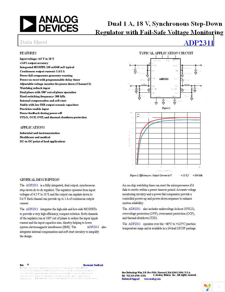 ADP2311ACPZ-3-R7 Page 1