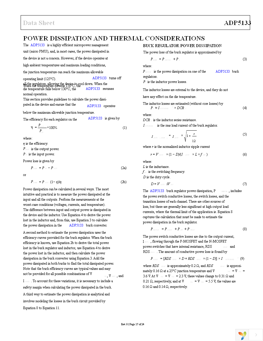 ADP5133ACBZ-R7 Page 17