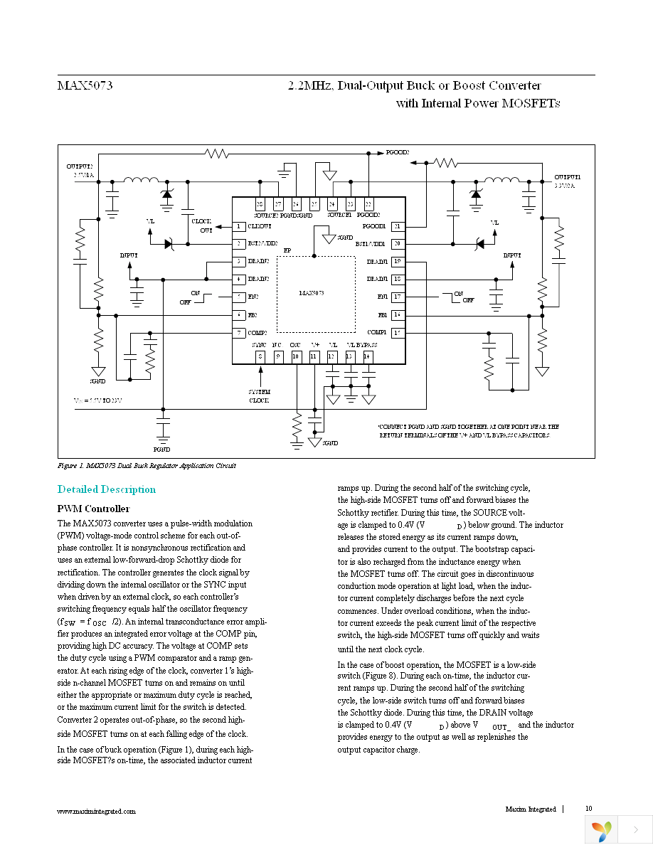 MAX5073ATI+ Page 10