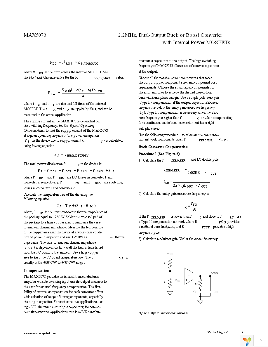 MAX5073ATI+ Page 19