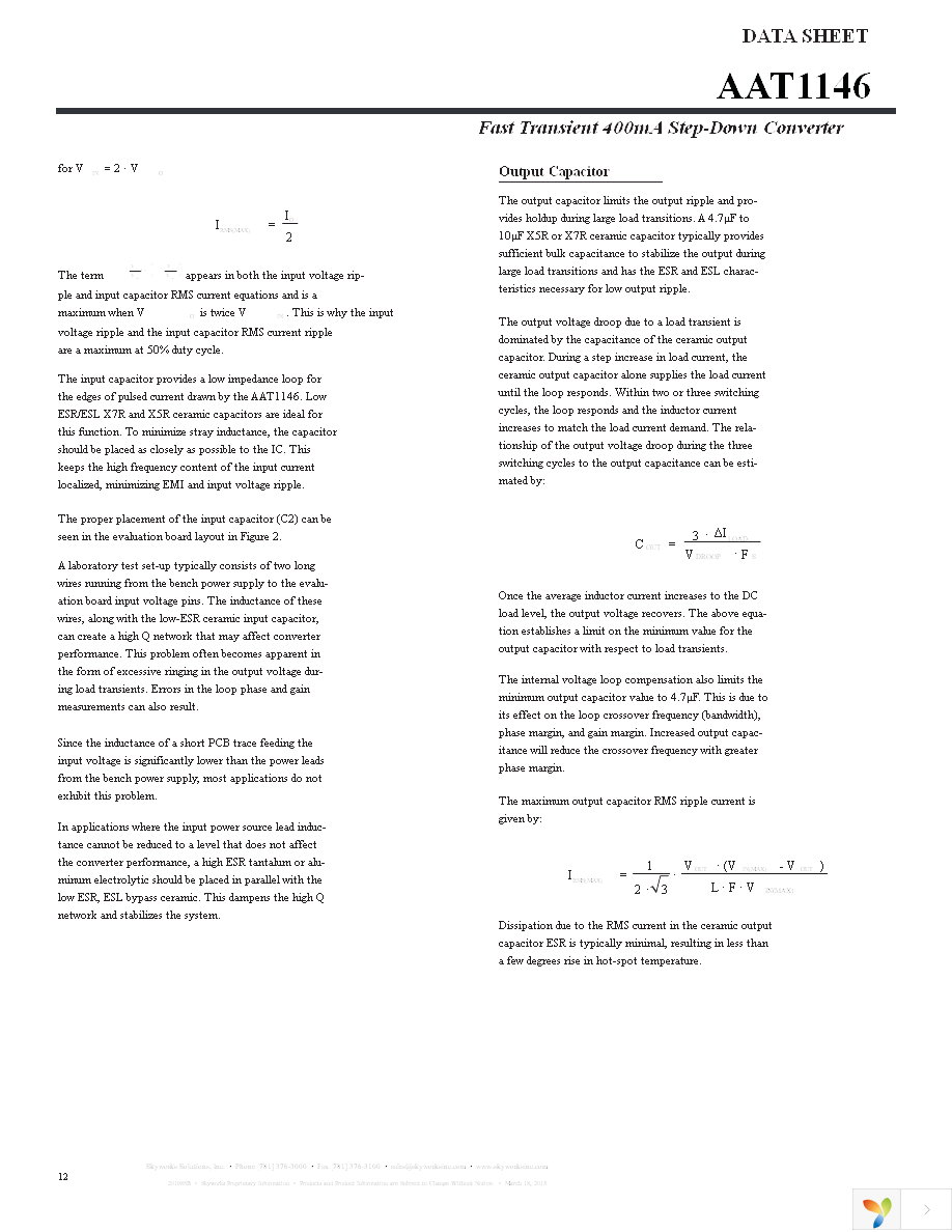 AAT1146IJS-1.2-T1 Page 12