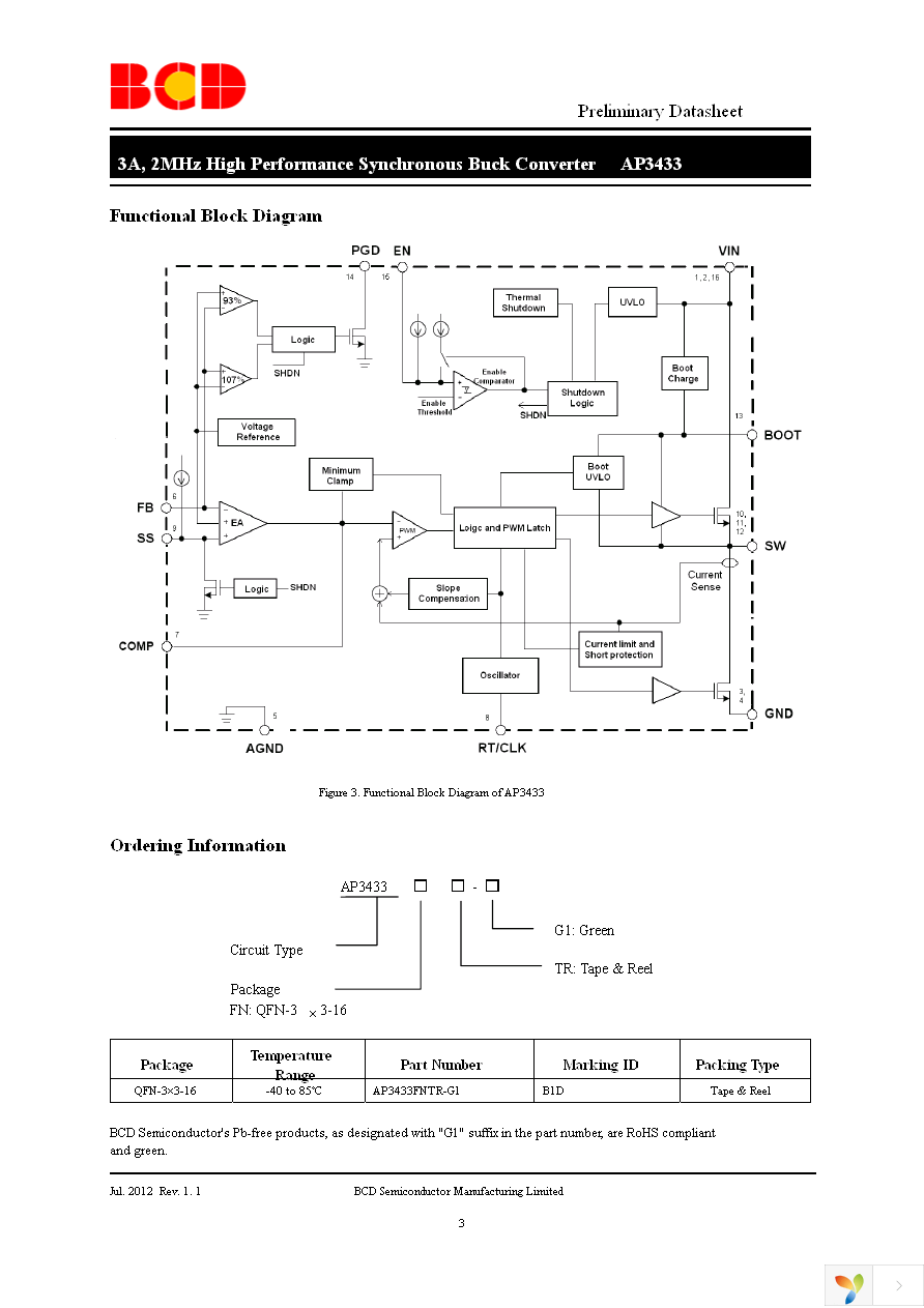 AP3433FNTR-G1 Page 3