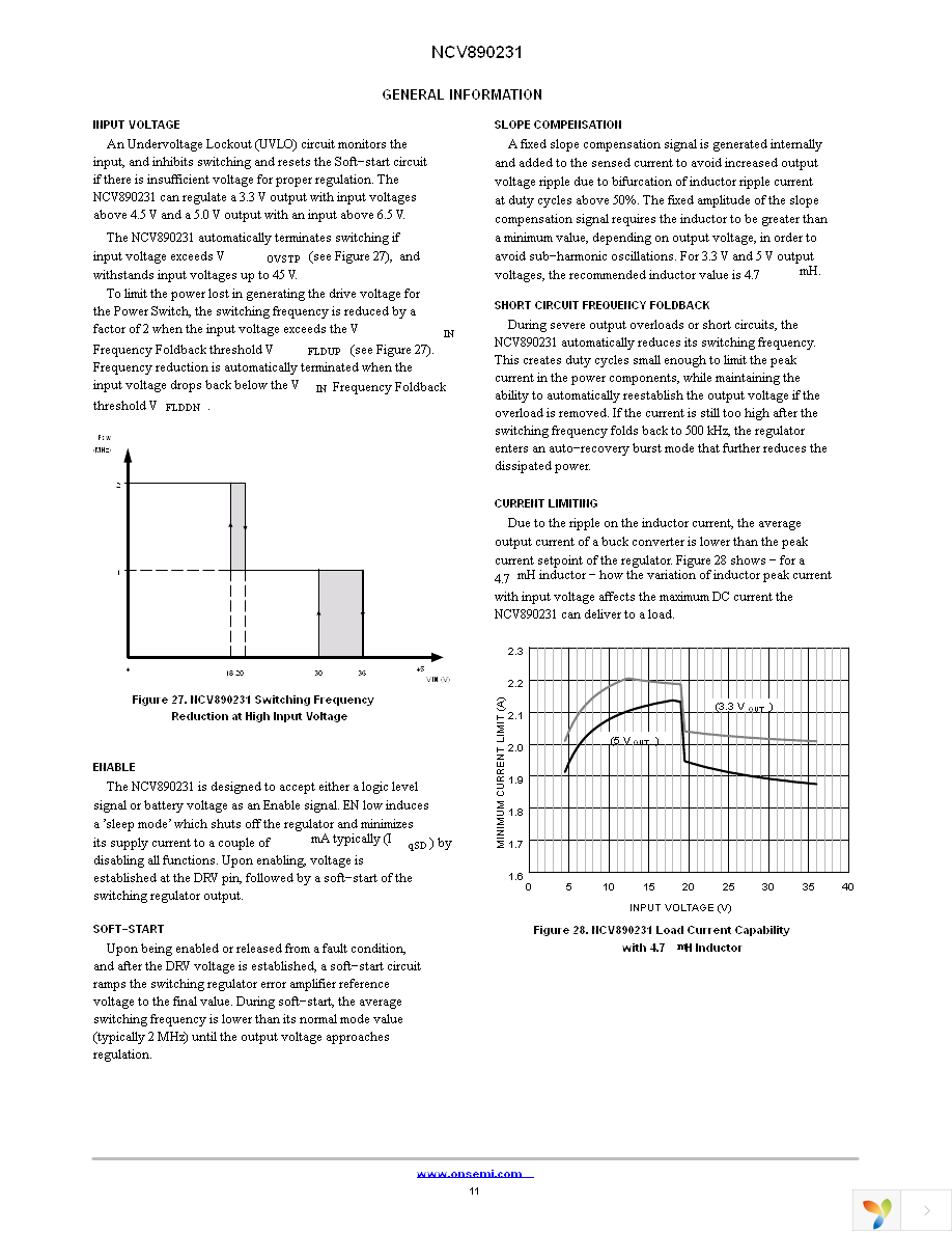 NCV890231MWTXG Page 11