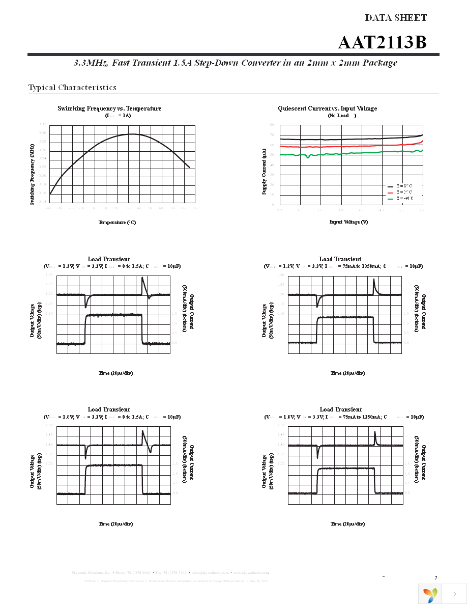 AAT2113BIXS-0.6-T1 Page 7