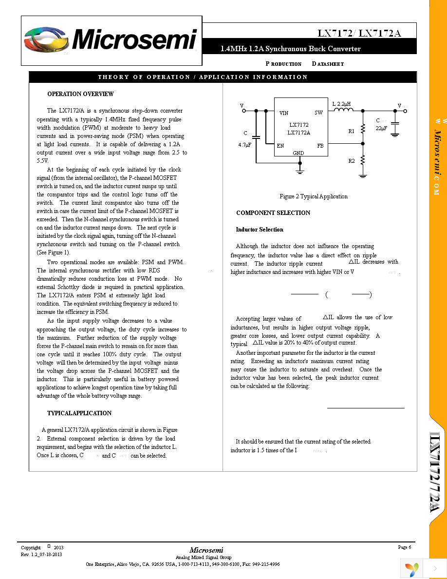 LX7172ISE-TR Page 6