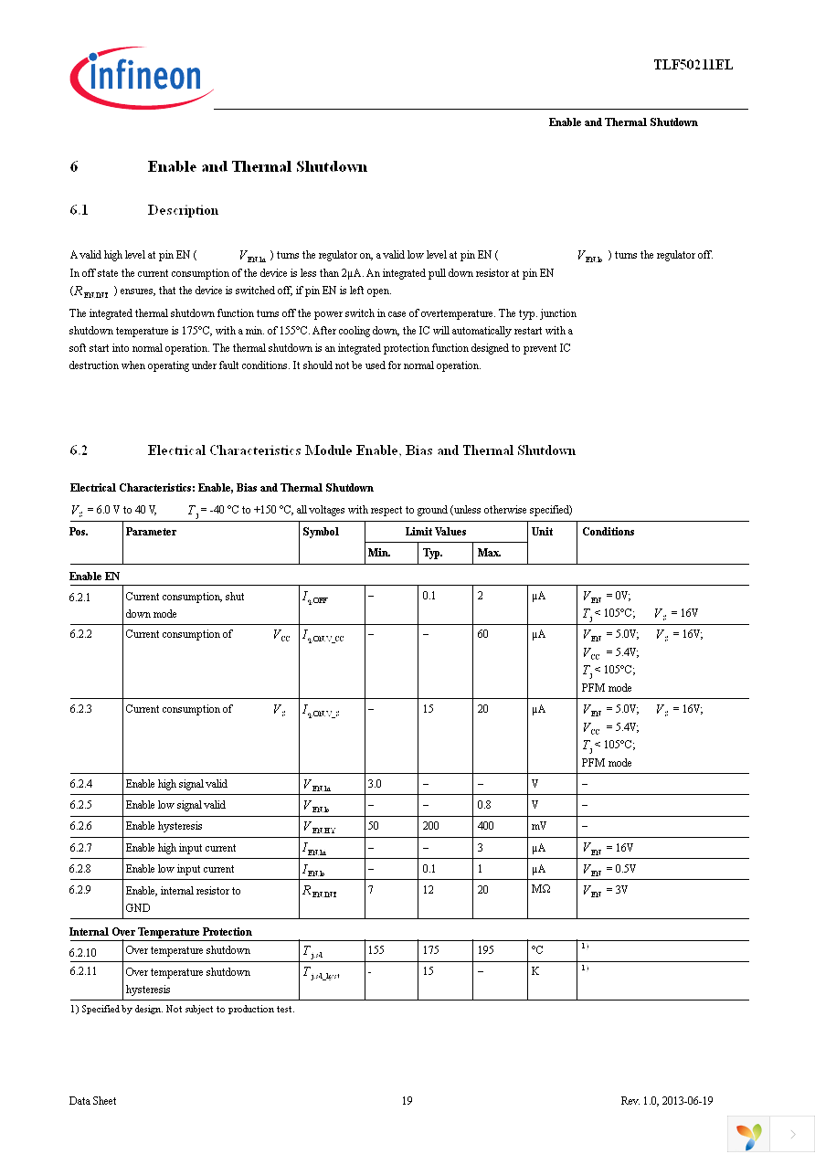 TLF50211ELXUMA1 Page 19